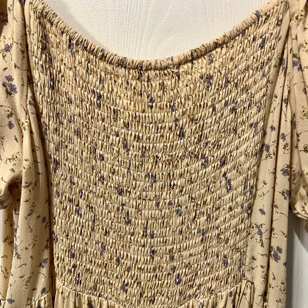 CJLA Floral Cream Dress - Picture 5 of 5